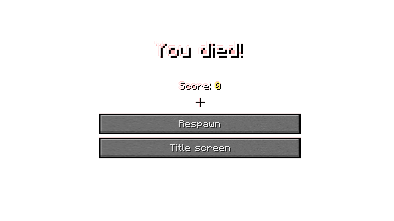 You Died